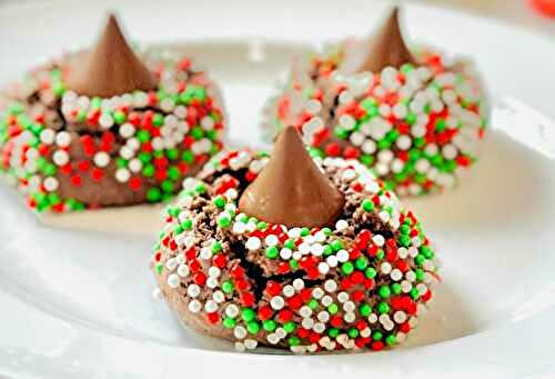 Chocolate Hershey Kiss Cookies