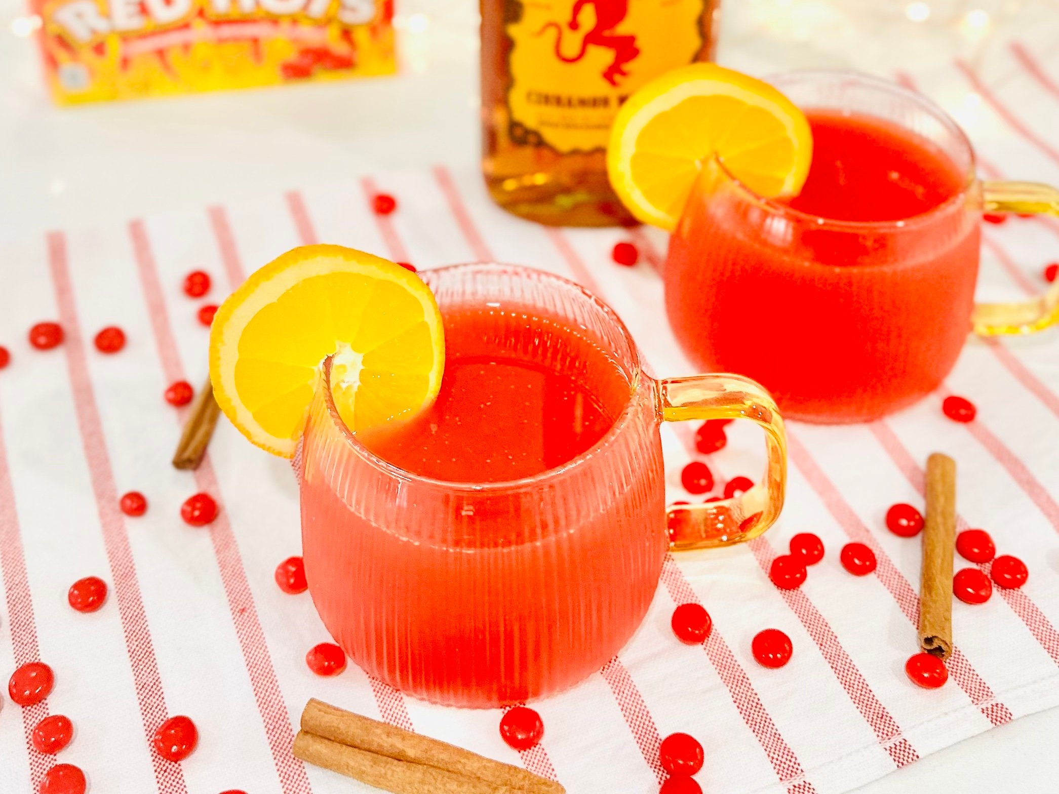 Santa’s Secret Fireball Cider: Slow Cooker Holiday Punch