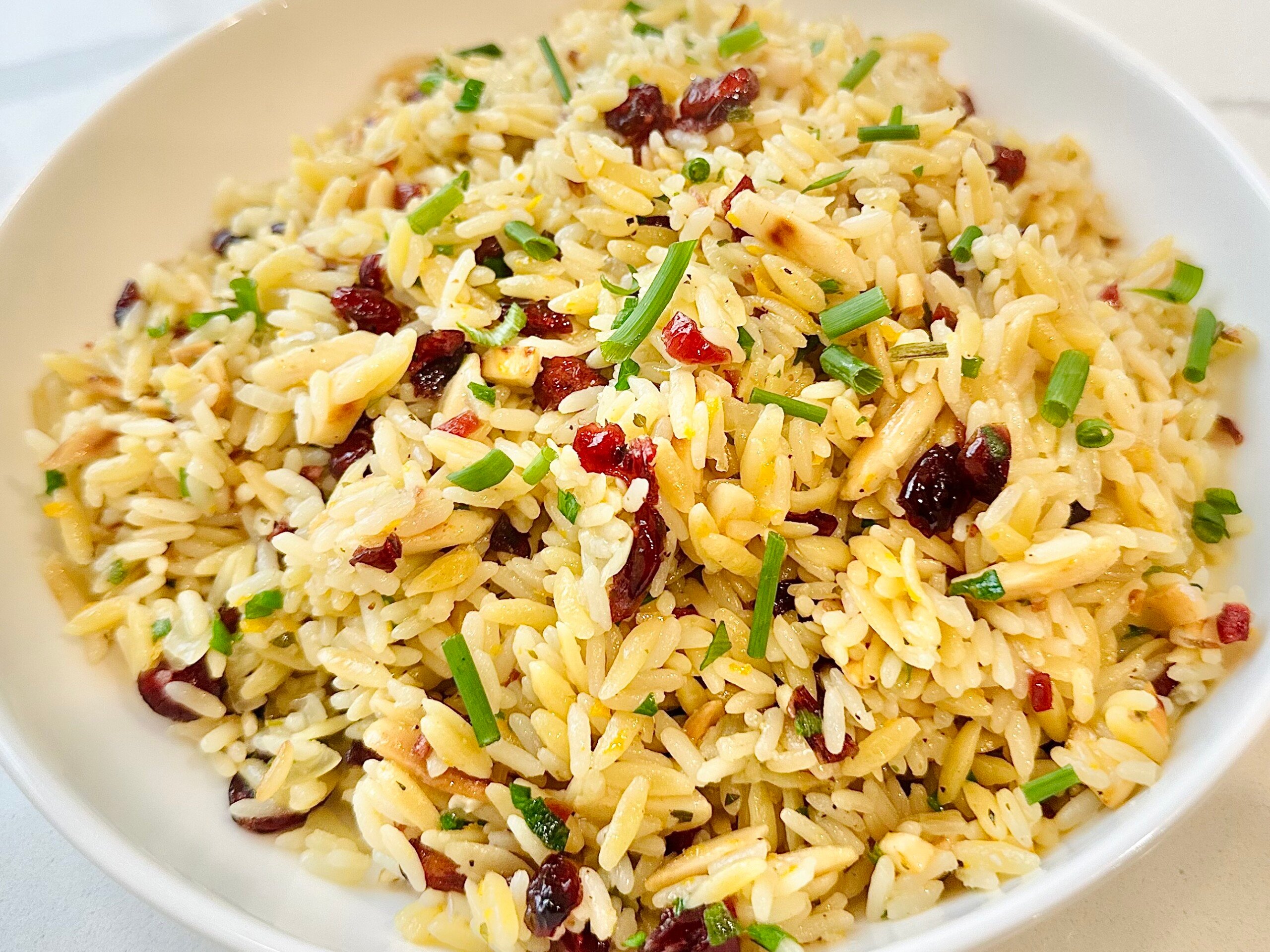 Orange Cranberry Rice Pilaf