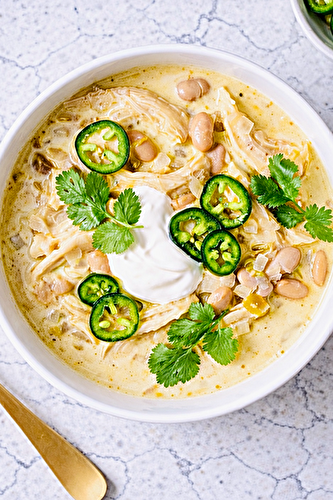 Creamy White Chicken Chili