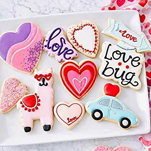 Sugar Cookies for Valentine’s Day