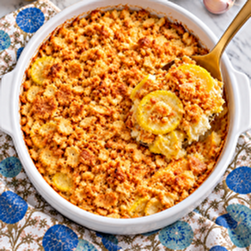 Southern Yellow Squash Casserole