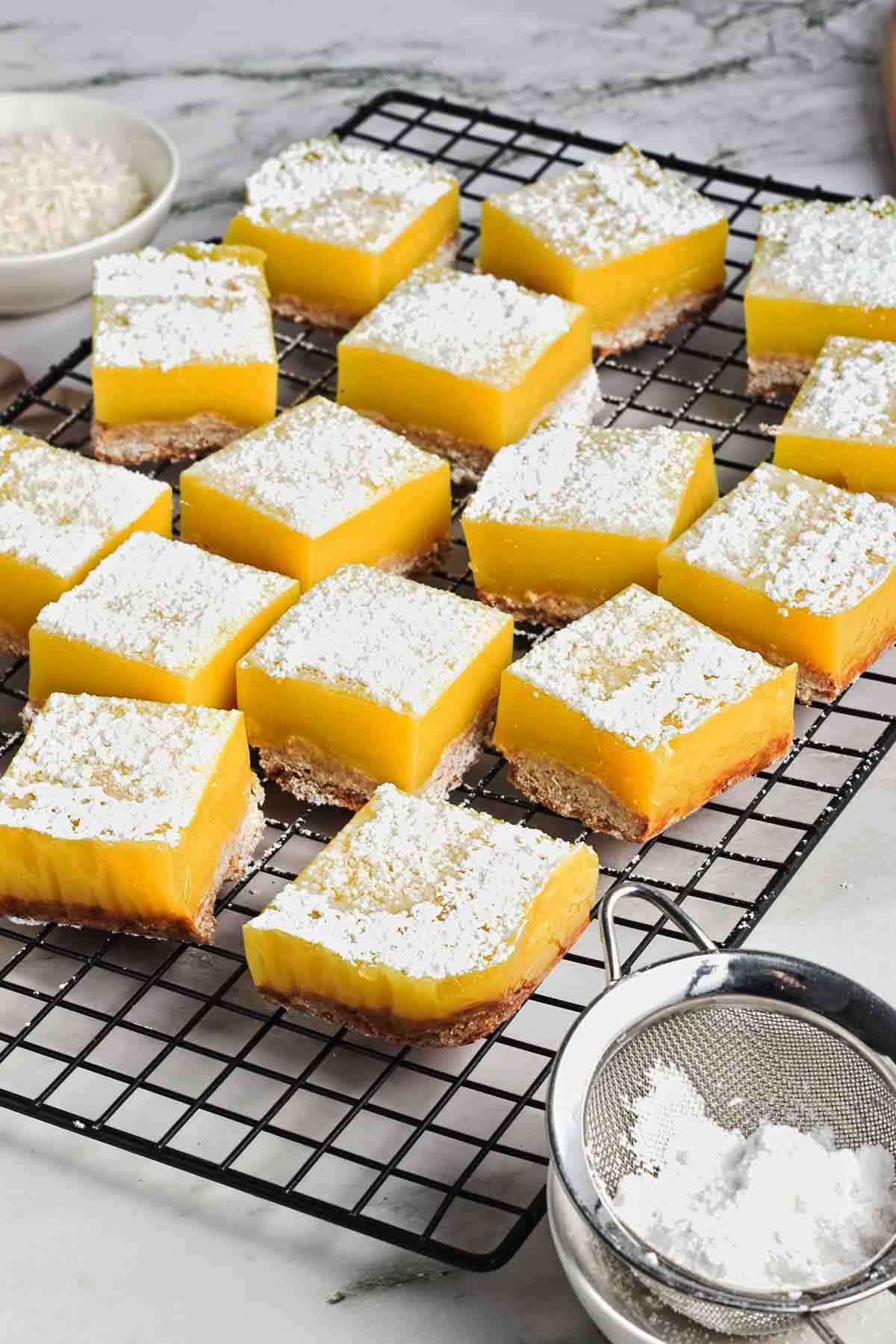 Vegan Lemon Bars