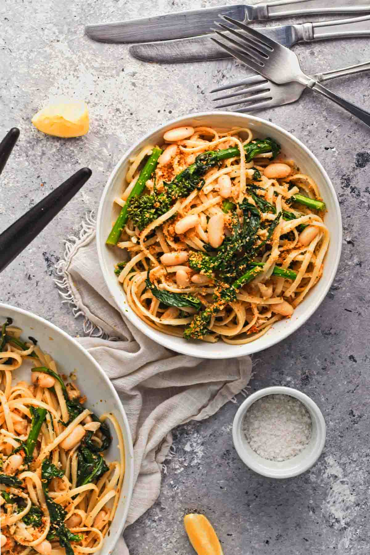 Broccoli Rabe Cannellini Beans Pasta