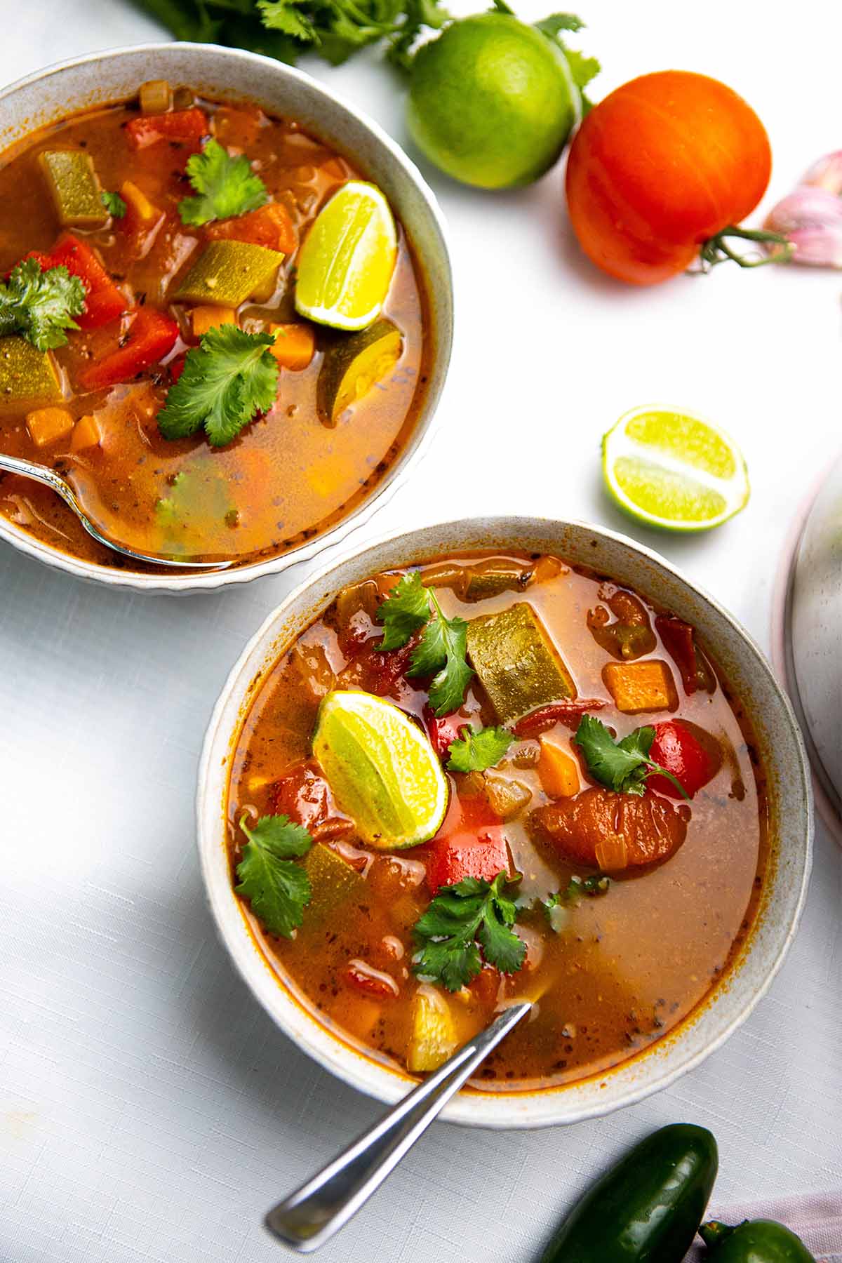 Mexican Vegetable Soup (Vegan)