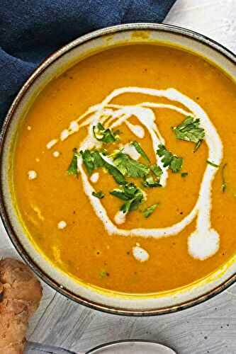 Carrot Ginger Soup (Cozy and Rich!)