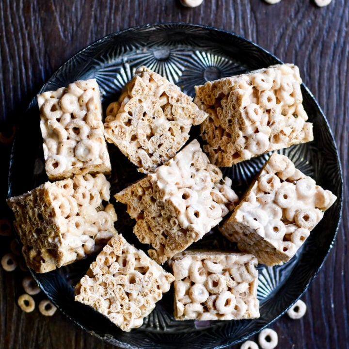 Easy 3-Ingredient Peanut Butter Cereal Bars Recipe