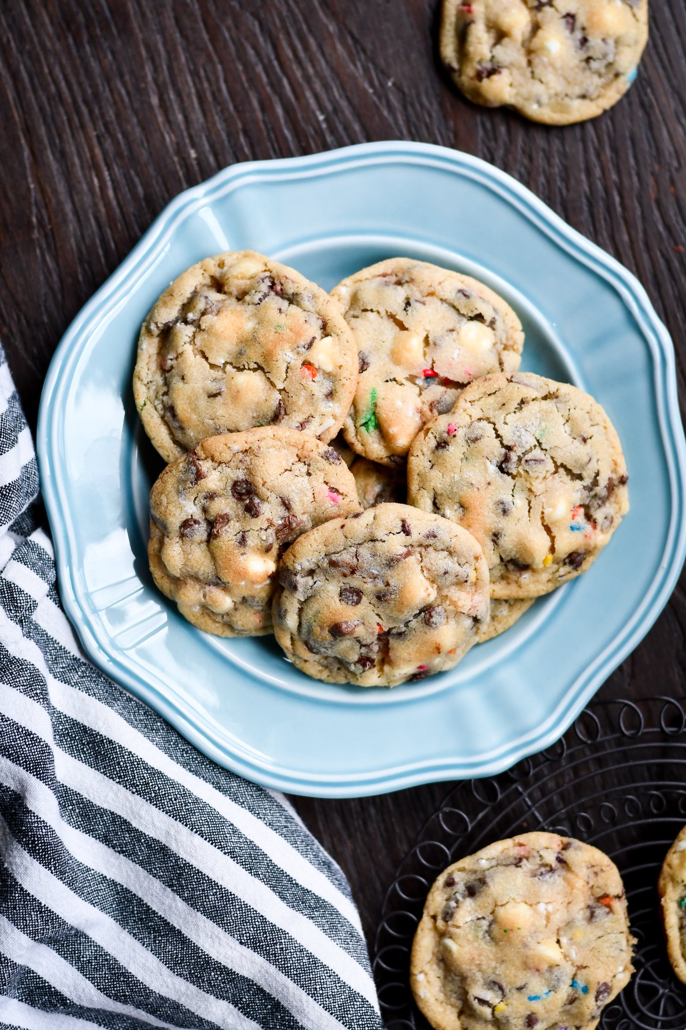 Chocolate Chip Birthday Cookies Recipe