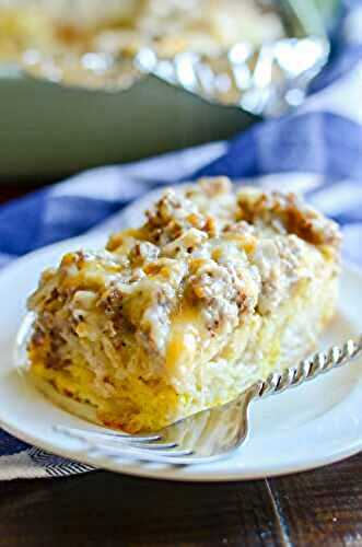 Biscuits and Gravy Bubble Bake Recipe