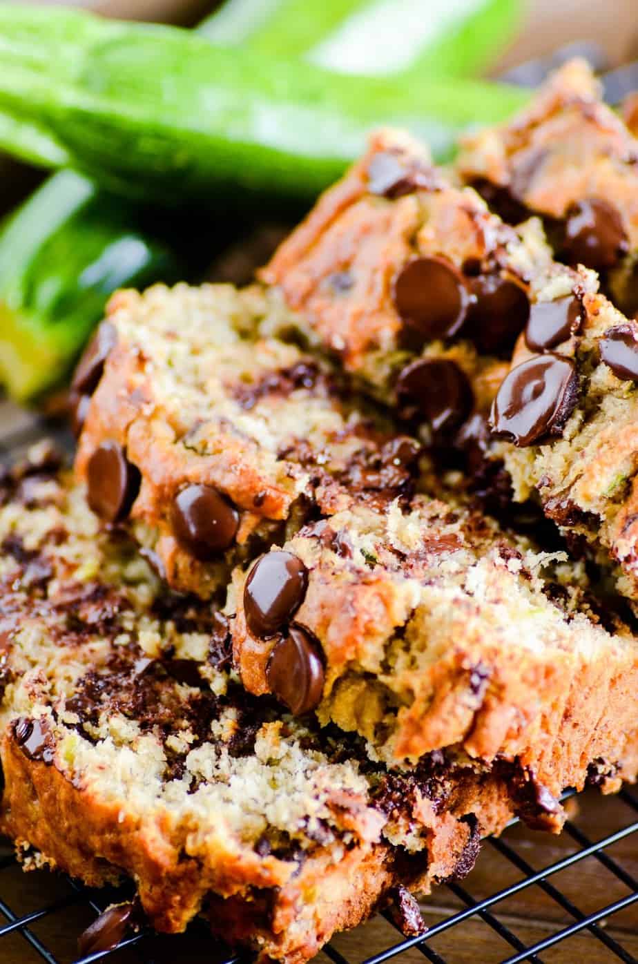 Chocolate Chip Zucchini Banana Bread Recipe