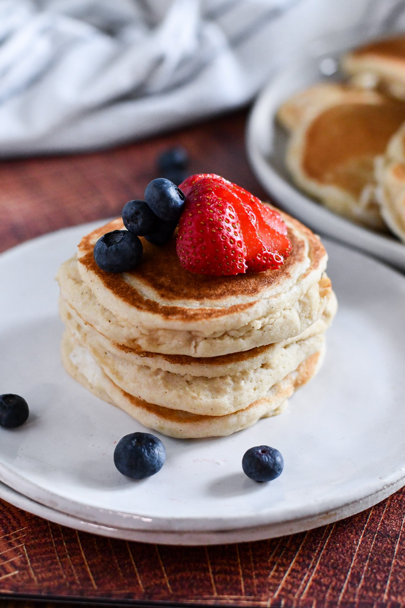 Easy Eggless Pancakes Recipe (No Flax!)