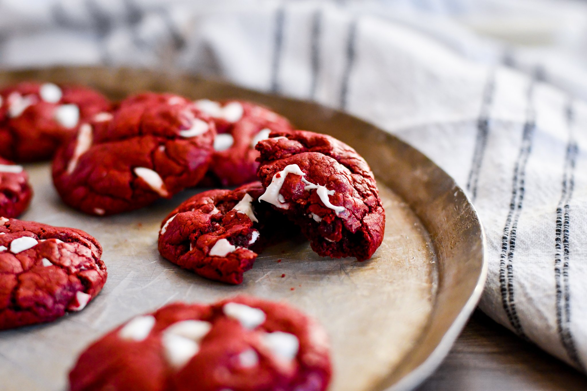 Easy Homemade Red Velvet Cookies (No Cake Mix)