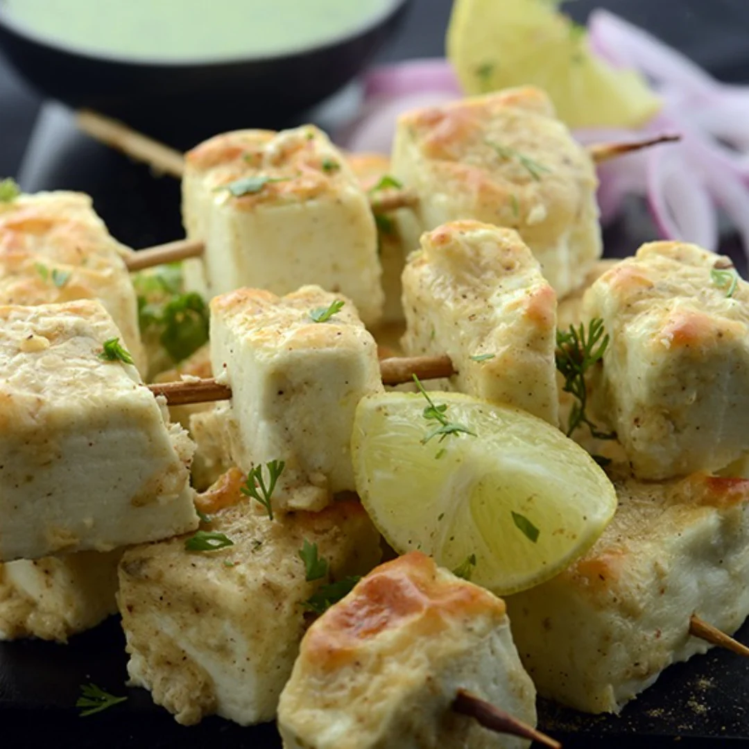 Keto Paneer Malai Tikka Recipe