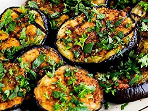 Keto Grilled Eggplant- So Flavourful !