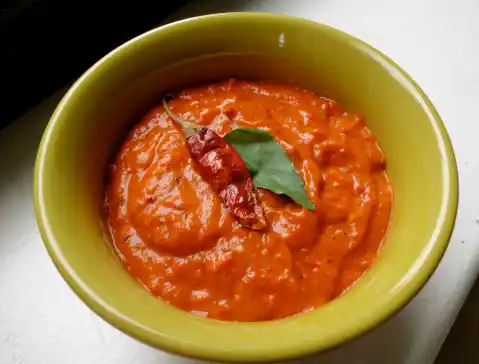 Red Bell Pepper Chutney Recipe