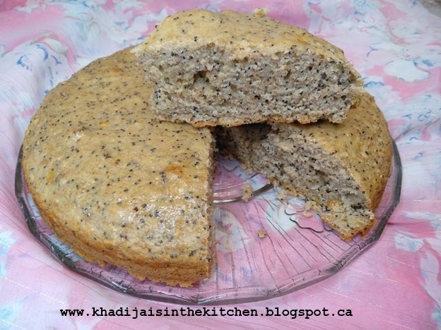 GÂTEAU À LA FARINE DE BLÉ, AUX GRAINES DE PAVOT ET AU CITRON / WHEAT FLOUR, POPPY SEED AND LEMON CAKE / BIZCOCHO DE HARINA INTEGRAL, SEMILLAS DE AMAPOLA Y LIMÓN /   كيك دقيق القمح الكامل و بذور الخشخاش و الليمون  