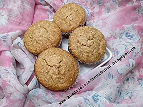 MUFFINS À LA BANANE ET NOIX DE COCO / COCONUT BANANA MUFFINS  /MUFFINS DE BANANA Y COCO / مافن الموز وجوز الهند 