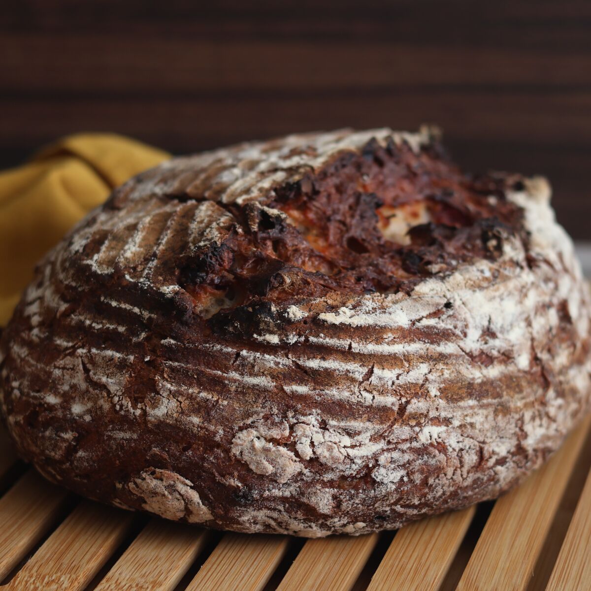 Gluten Free Cranberry Walnut Sourdough