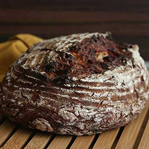 Gluten Free Cranberry Walnut Sourdough