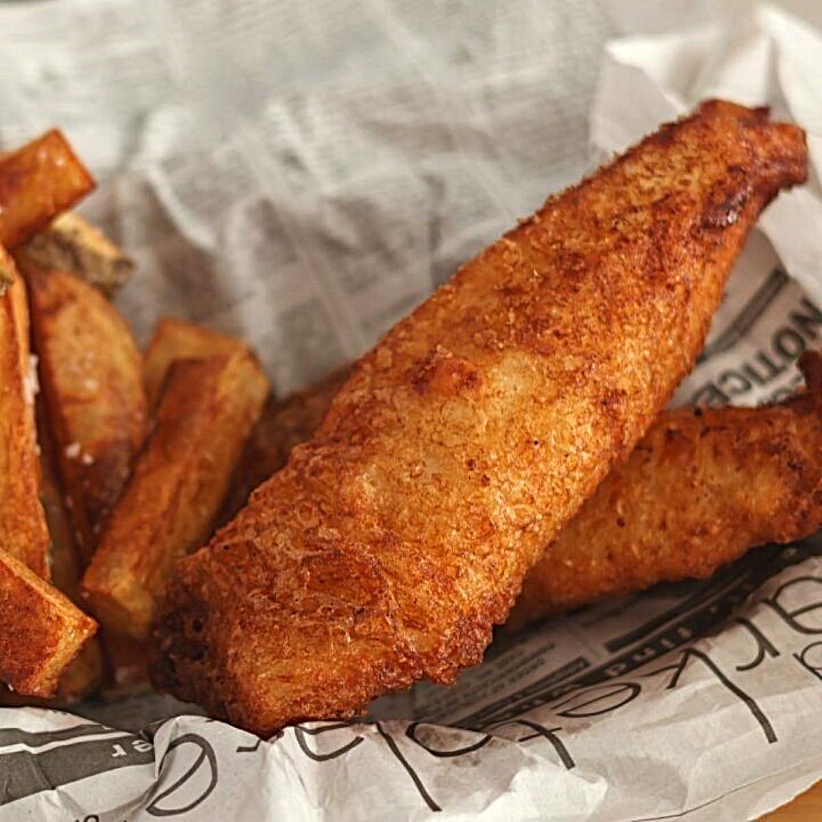 Gluten Free Fish and Chips Recipe