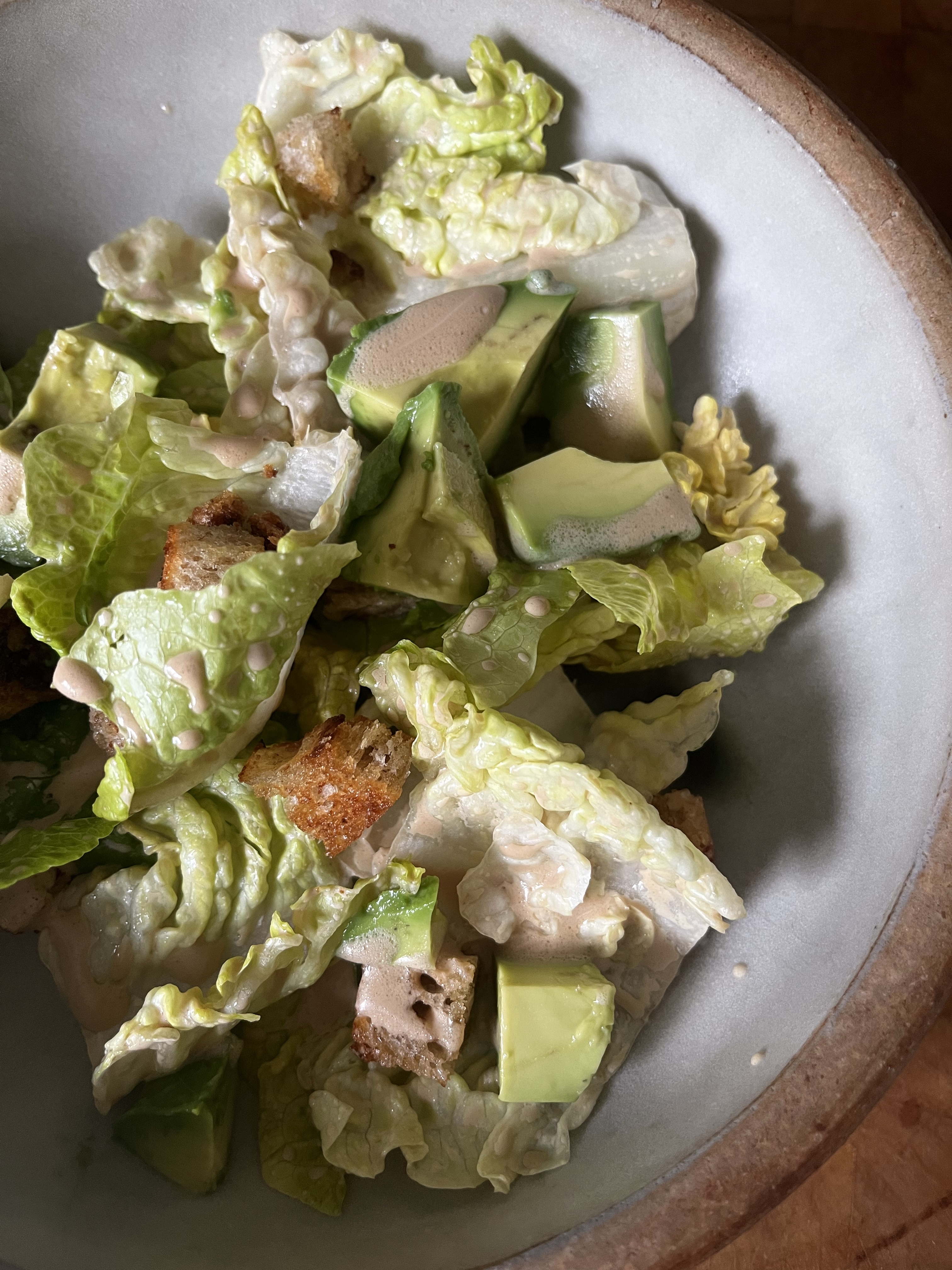 Caesar Salad Dressing - dairy-free and egg-free