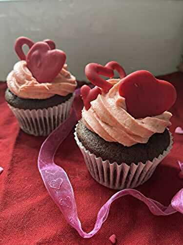 Chocolate and Strawberry Cupcakes