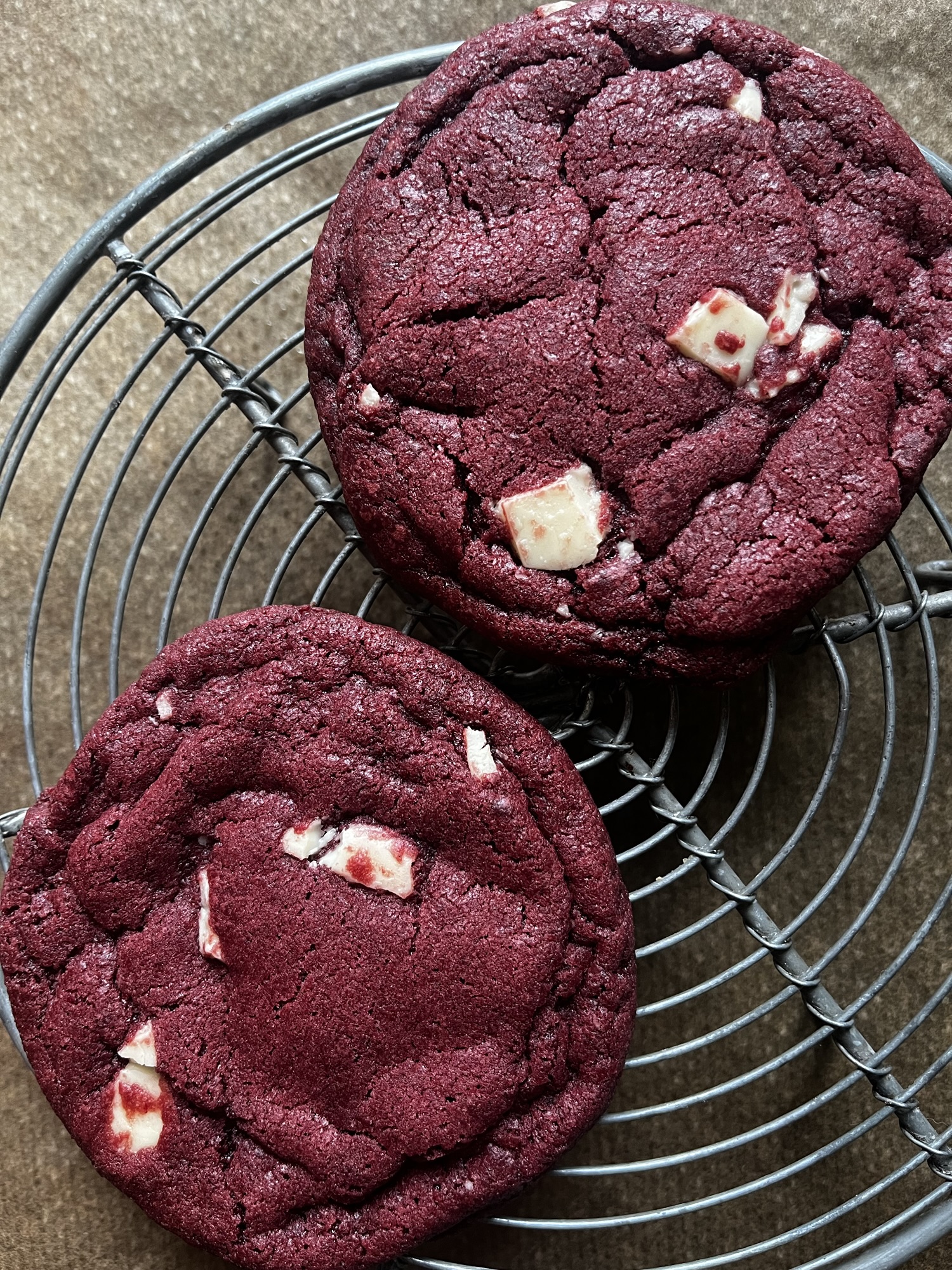 Red Velvet Cookies - vegan recipe