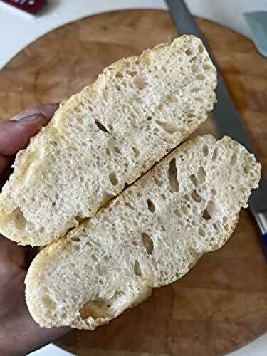 Emergency No Knead Focaccia