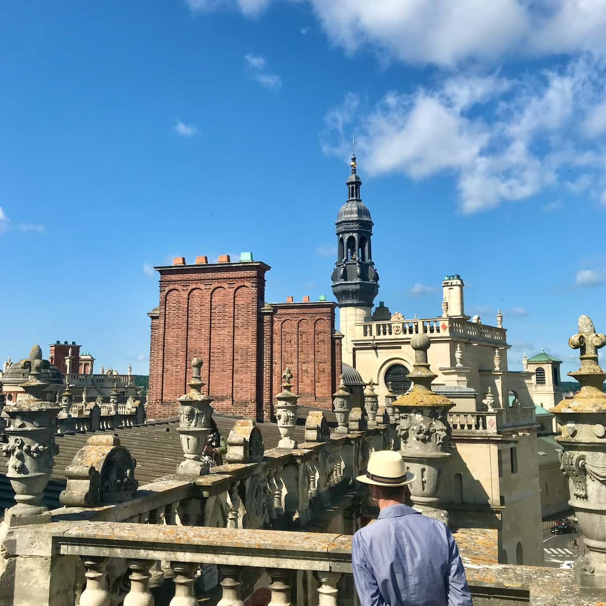 Saint-Germain-en-Laye Château Roof Visit