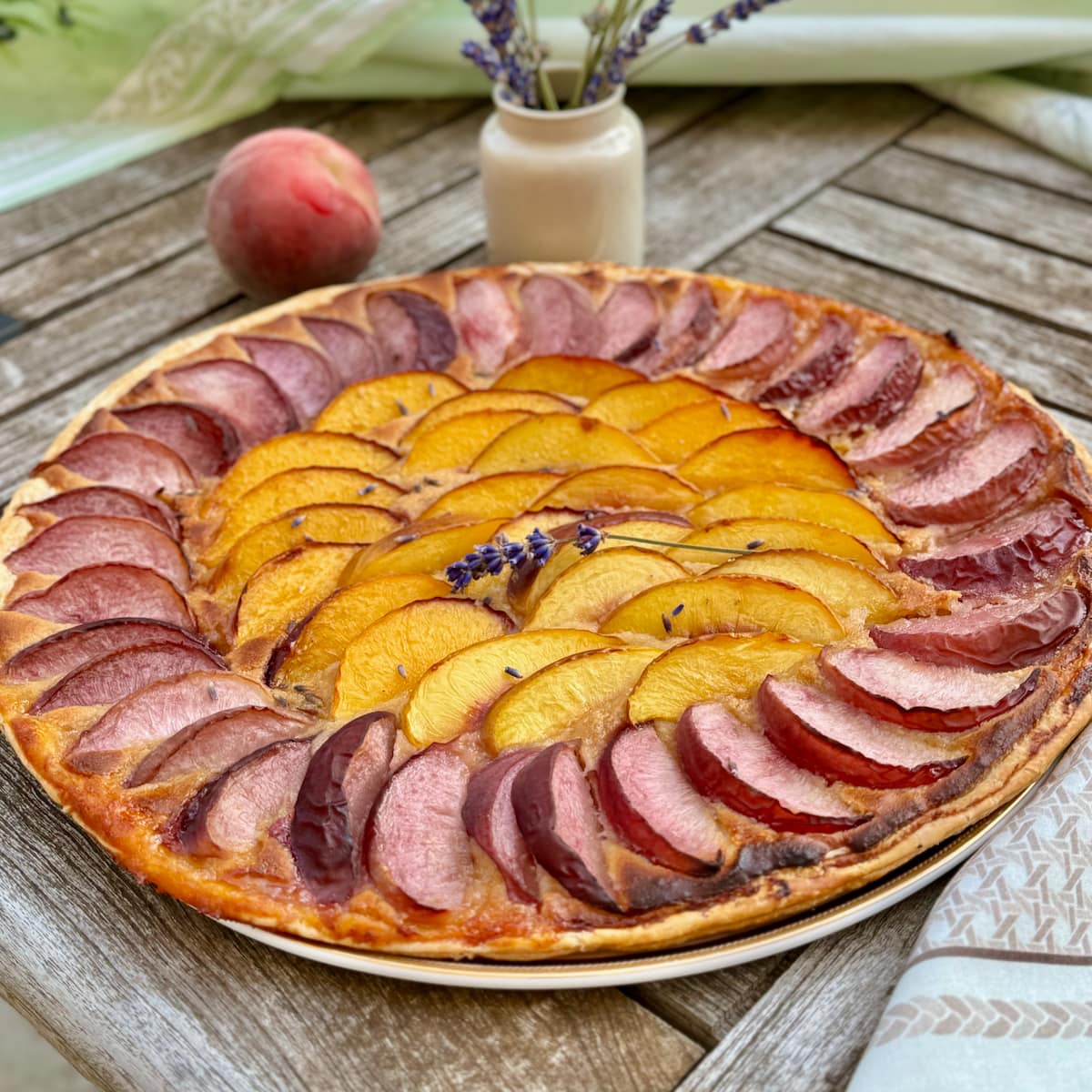 Peach Tart Recipe