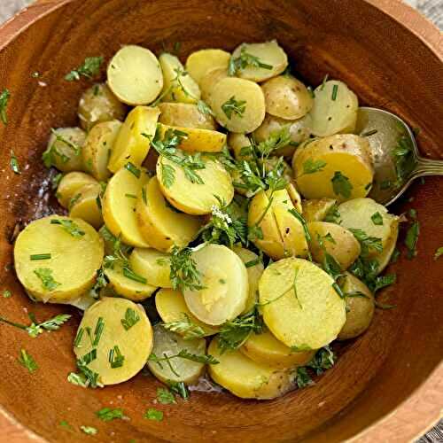 Authentic French Potato Salad (à la Parisienne)