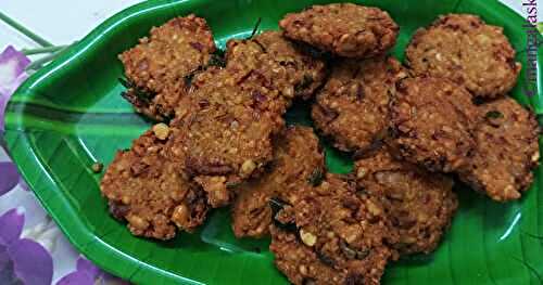 Moonu Paruppu Masal Vadai | The Goodness of Three Lentils in Masal Vada