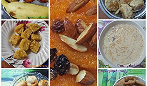 Navarathri Prasadam Recipes | Traditional Neivedyam ideas for all 9 days| Sweet, Payasam and more Navarathri Recipes