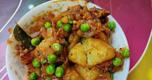 Kalyana Veetu Urulai Pattani Varuval | Urulai Pattani Varuval | Potato Peas Varuval in Tamil Wedding Style