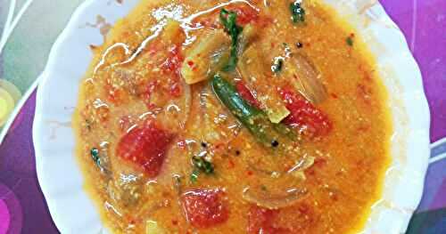 Kumbakkonam Special Thakkali Vengaya Kurma | Tomato Onion Kuruma