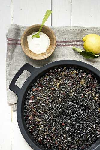 Black Rice with Cuttlefish