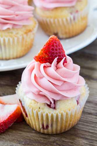 Strawberry Cupcakes