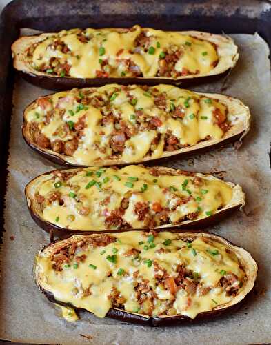 Stuffed Aubergines