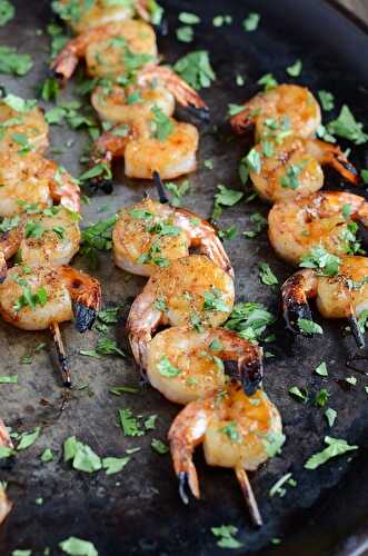 Sweet & Sticky Shrimp