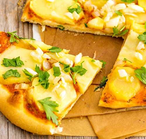 Vegan Potato Pizza