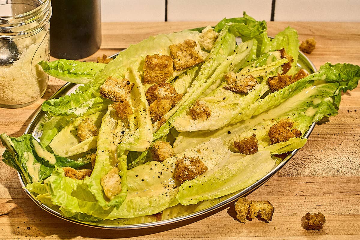 Classic Caesar salad