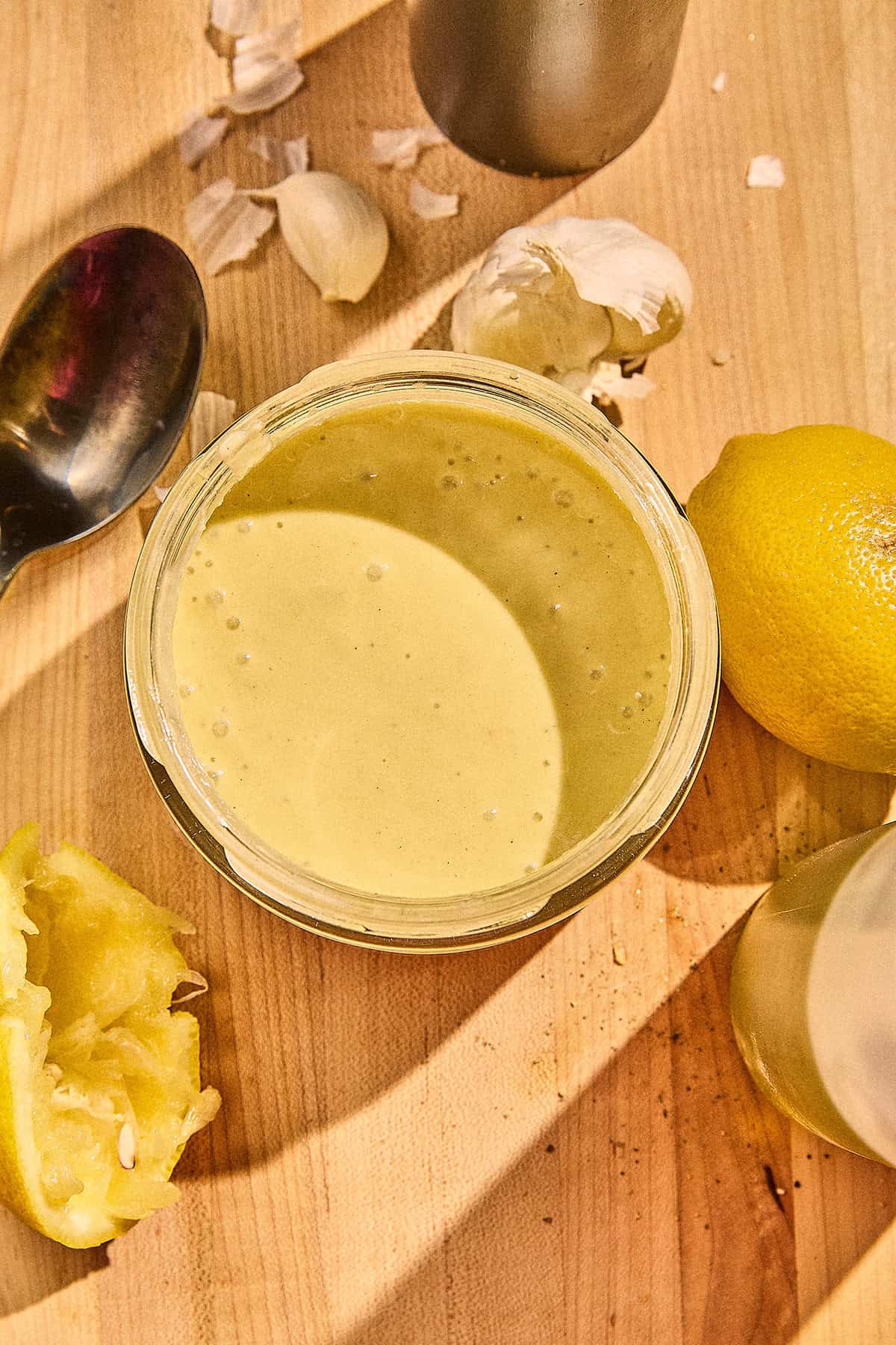 Easy Lemon Caesar Dressing