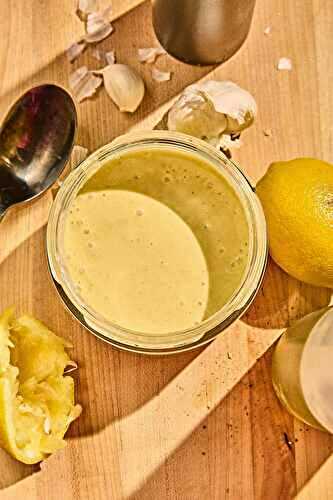 Easy Lemon Caesar Dressing