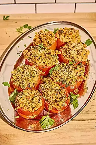 Pomodori Ripieni (Stuffed Tomatoes with Panko, Herbs, and Parmesan)