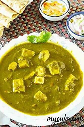 Flavor filled Palak Paneer recipe