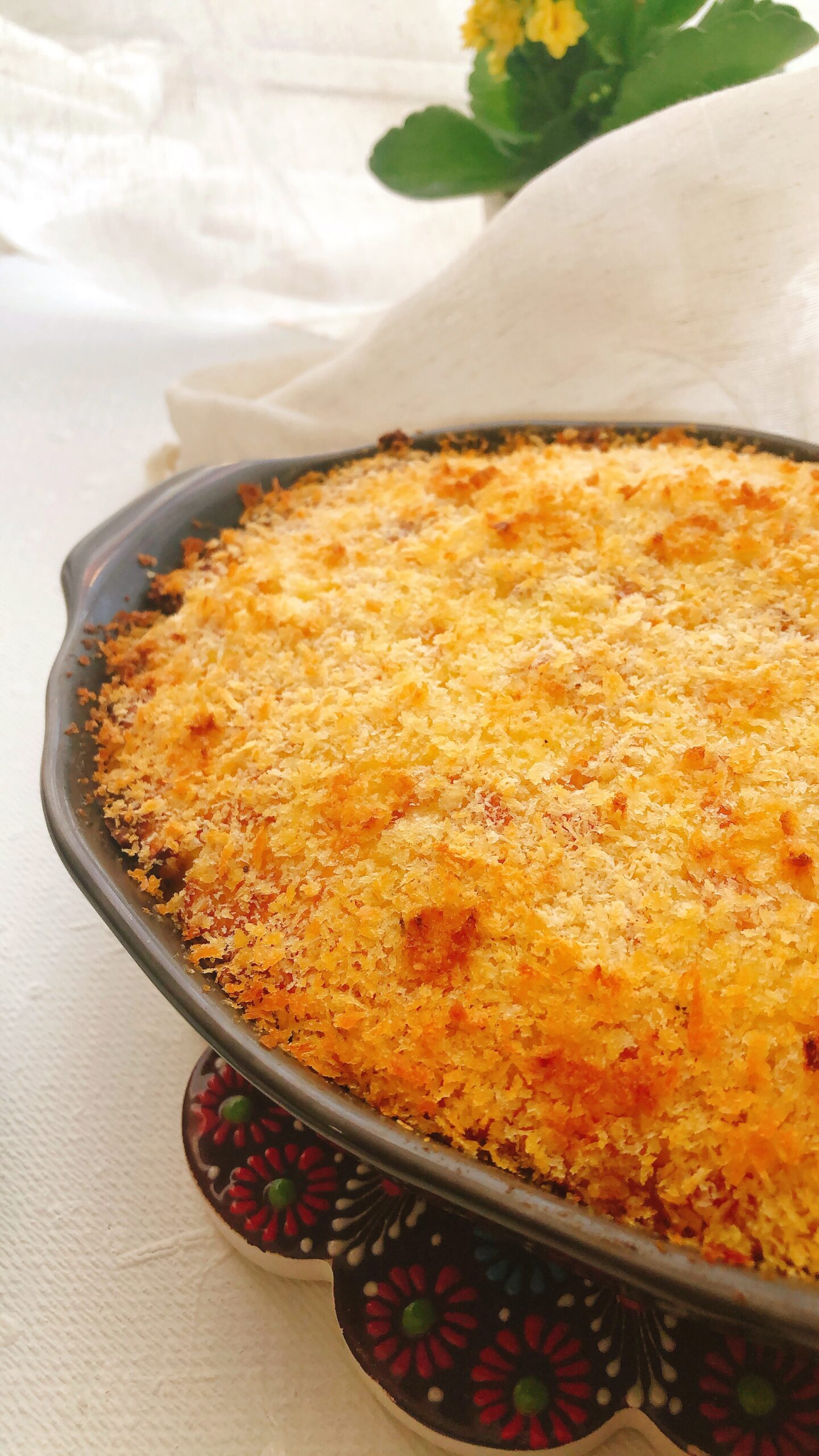 Gateau di patate (Cheesy Potato & Ham Ovenbake)