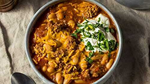 20 Flavorful Chili Recipes You Just Cannot Go Wrong With