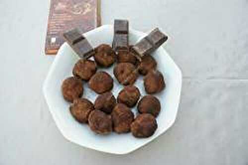 Recipe of the day : Chocolate truffles
