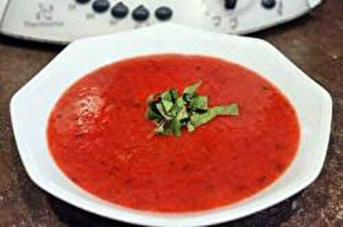 Recipe of the day : Strawberry mint soup