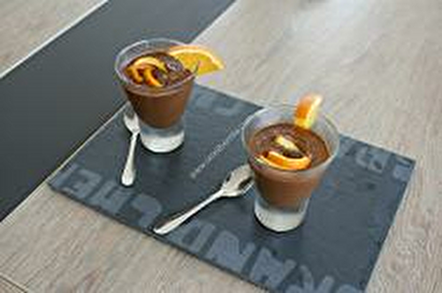 Recipe of the day : Chocolate mousse with orange zest